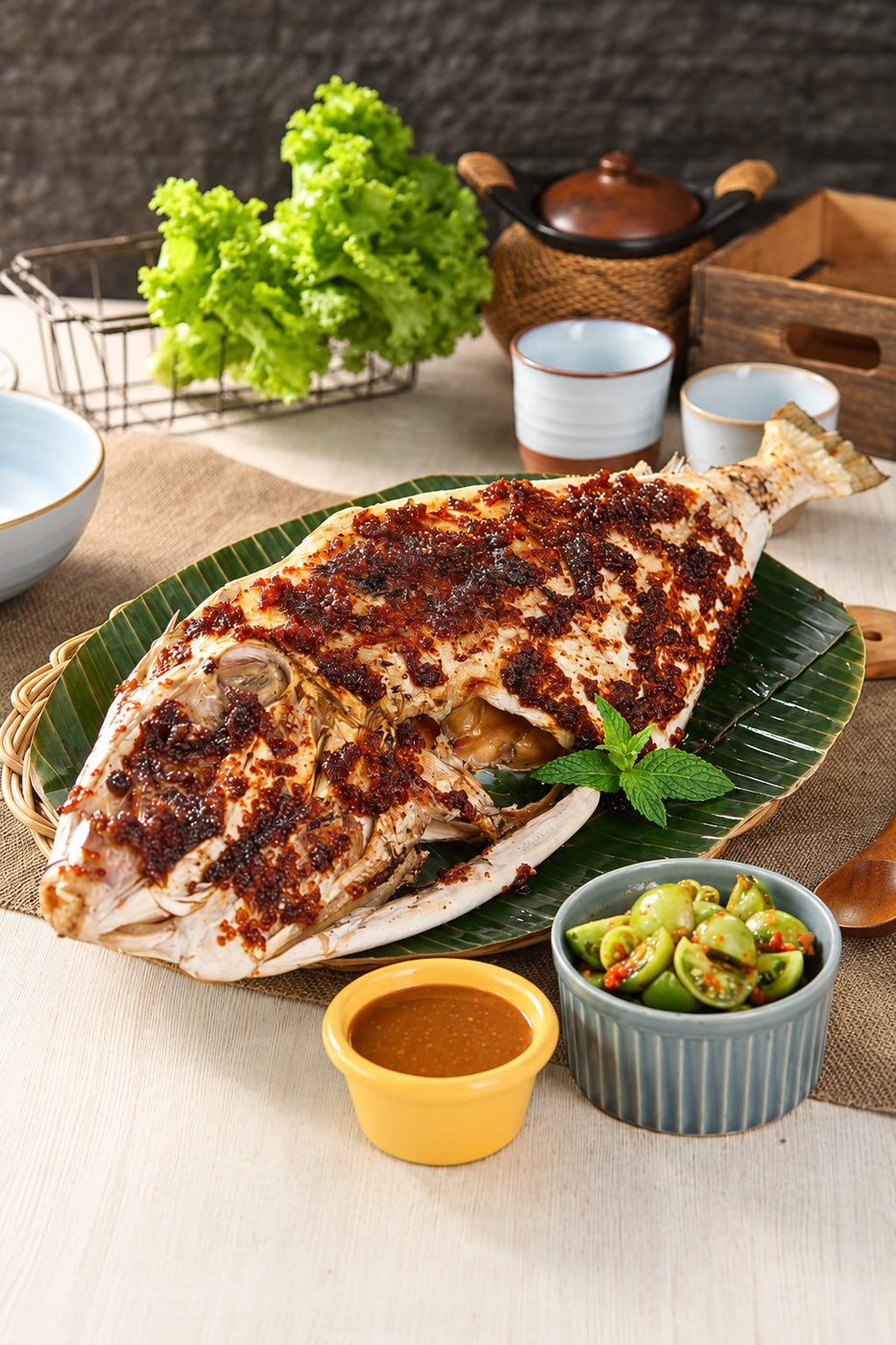 Ikan sukang bakar parape